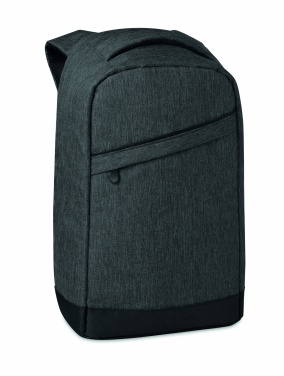 Logo trade business gifts image of: 2 tone backpack incl USB plug